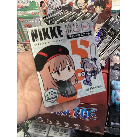 Goddess of Victory: Nikke Onamae Pitanko Rubber Mascot Keychain - Picture 3 of 3